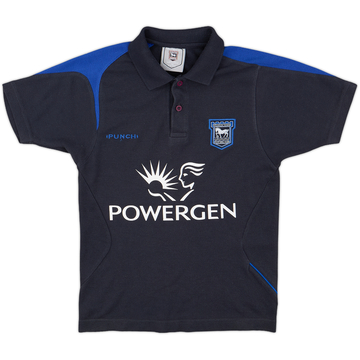 2005-06 Ipswich Punch Polo Shirt - 8/10 - (S.Boys)