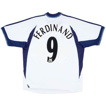 2001-02 Tottenham Home Shirt Ferdinand #9 - 6/10 - (L)