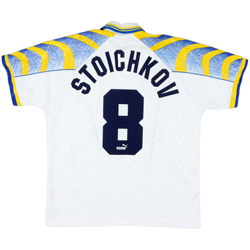 1995-97 Parma Home Shirt Stoichkov #8 - 6/10 - (M)
