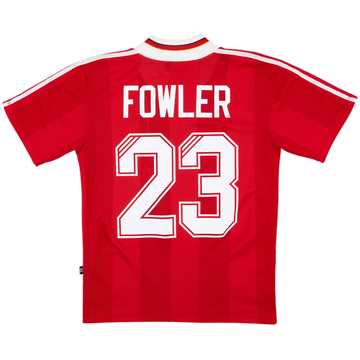 1995-96 Liverpool Home Shirt Fowler #23 - 7/10 - (S)