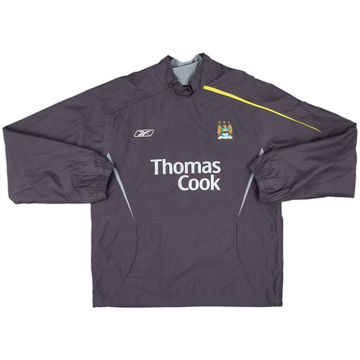 2005-06 Manchester City Reebok Sweat Top - 7/10 - (S)