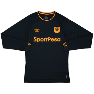 2018-19 Hull City Away L/S Shirt - 10/10 - (S)