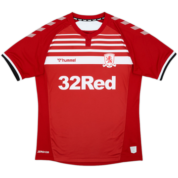 2019-20 Middlesbrough Home Shirt - 10/10 - (M)