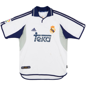 2000-01 Real Madrid Home Shirt - 5/10 - (S)