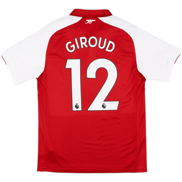 2017-18 Arsenal Home Shirt Giroud #12 - 10/10 - (S)