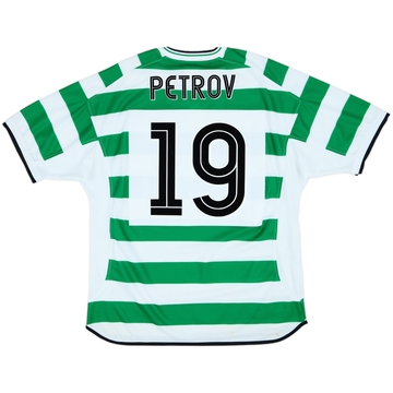 2003-04 Celtic Home Shirt Petrov #19 - 6/10 - (XL)