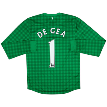 2012-13 Manchester United GK Shirt De Gea #1 - 7/10 - (S)