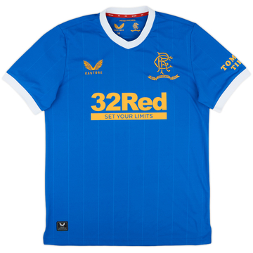 2021-22 Rangers Home Shirt - 9/10 - (M)