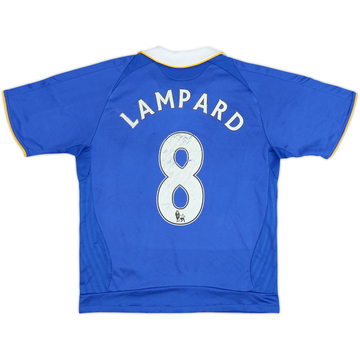 Camiseta de local del Chelsea 2008-09 Lampard #8 - 5/10 - (13-14 Años)