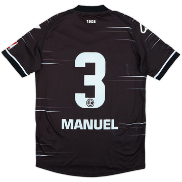 2019-20 FC Lugano Home Shirt Manuel #3 - 6/10 - (S)