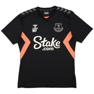 2020-21 Everton Staff Issue Hummel Training Shirt WF' - 8/10 - (M)