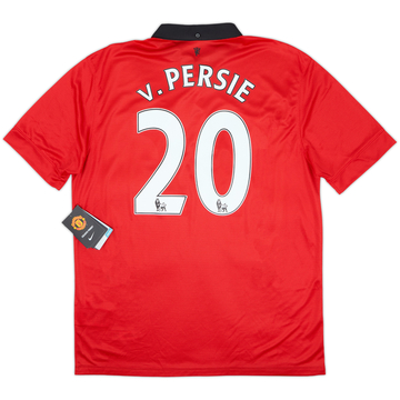 2013-14 Manchester United Home Shirt V.Persie #20 (L)