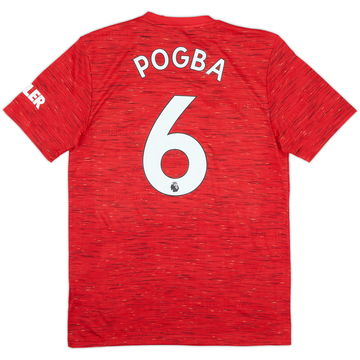 2020-21 Manchester United Home Shirt Pogba #6 (M)