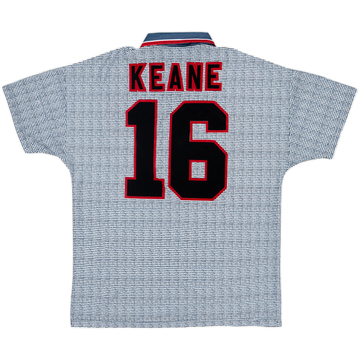 1995-96 Manchester United Away Shirt Keane #16 - 9/10 - (L)