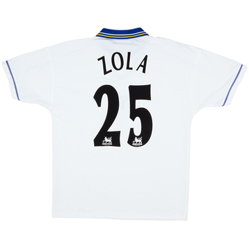 1998-00 Chelsea Away Shirt Zola #25 - 8/10 - (L)