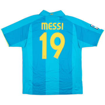 2007-09 Barcelona Away Shirt Messi #19 - 10/10 - (L)