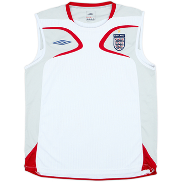 2007-08 England Umbro Training Vest - 7/10 - (XL)