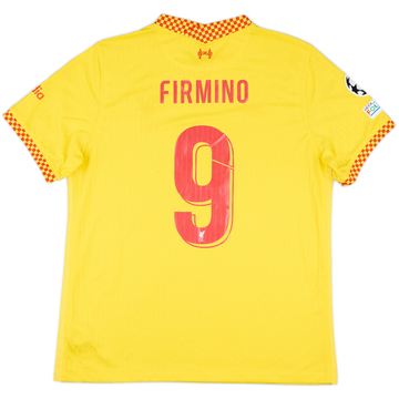2021-22 Liverpool Third Shirt Firmino #9 - 5/10 - (XL)