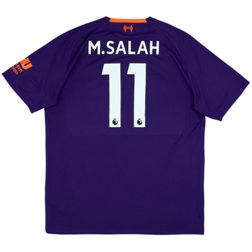 2018-19 Liverpool Away Shirt Salah #11 - 7/10 - (XL)