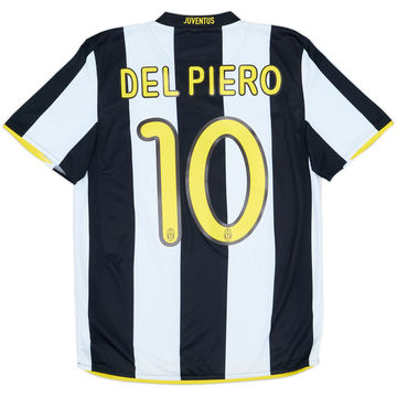 2008-09 Juventus Home Shirt Del Piero #10 - 9/10 - (S)