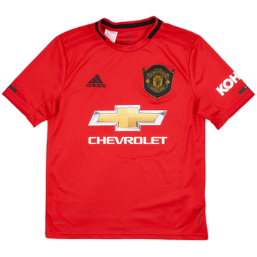 2019-20 Manchester United Home Shirt - 6/10 - (L.Boys)