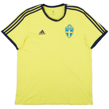 2019-20 Sweden adidas Cotton Tee - 6/10 - (XL)