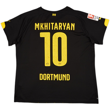 2014-16 Borussia Dortmund Away Shirt Mkhitarayan #10 - 6/10 - (Women's XL)