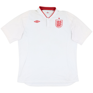 2012-13 England Home Shirt - 5/10 - (XL)