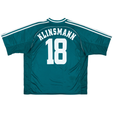 1998-00 Germany Away Shirt Klinsmann #18 - 9/10 - (XL)