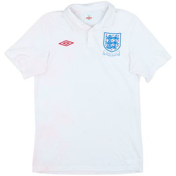 2009-10 England 'South Africa' Home Shirt - 5/10 - (S)
