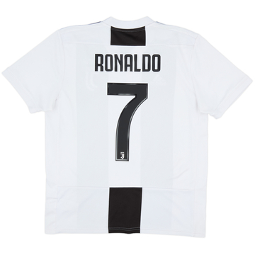 2018-19 Juventus Home Shirt Ronaldo #7 - 7/10 - (M)