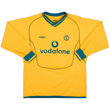 2000-02 Manchester United GK Shirt - 8/10 - (L.Boys)