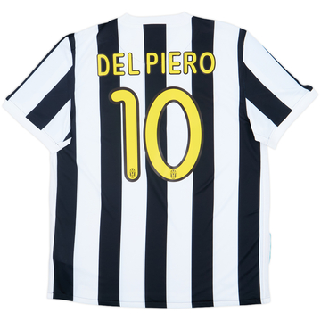 2009-10 Juventus Home Shirt Del Piero #10 (L)