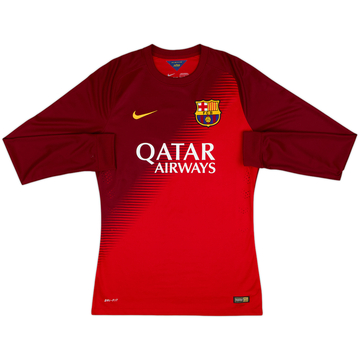 2014-15 Barcelona Player Issue GK Shirt - 10/10 - (M)