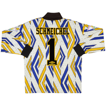 1993-94 Manchester United GK Shirt Schmeichel #1 - 6/10 - (S)