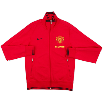 2012-13 Manchester United Nike Track Jacket - 9/10 - (M)