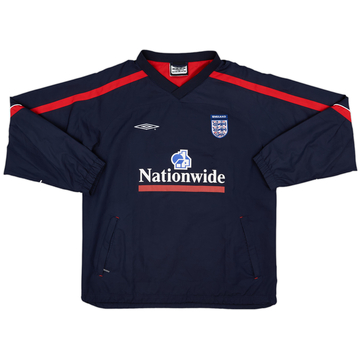 2000-02 England Umbro Drill Top - 7/10 - (S)