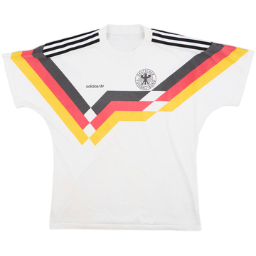 1990-92 Germany adidas Cotton Tee - 5/10 - (L)