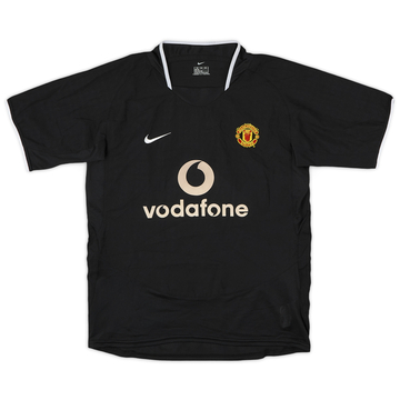 2003-05 Manchester United Away Shirt - 5/10 - (M.Boys)
