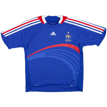 2007-08 France Home Shirt - 7/10 - (M.Boys)