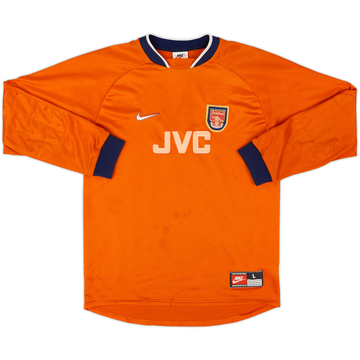 1997-98 Arsenal GK Shirt - 6/10 - (L.Boys)