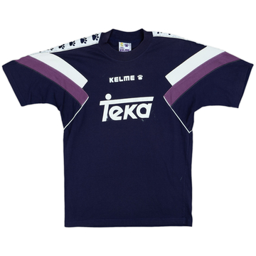 1997-98 Real Madrid Kelme Cotton Tee - 6/10 - (S)