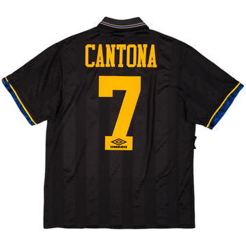 1993-95 Manchester United Away Shirt Cantona #7 - 6/10 - (L)