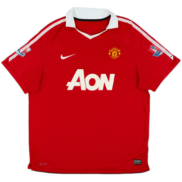 2010-11 Manchester United Home Shirt - 5/10 - (XL)