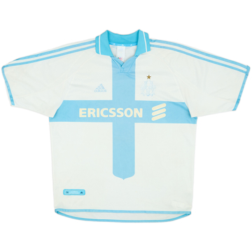 2000-01 Olympique Marseille Home Shirt - 4/10 - (L)
