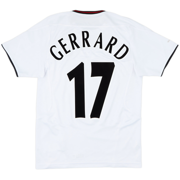 2003-04 Liverpool Away Shirt Gerrard #17 - 5/10 - (S)