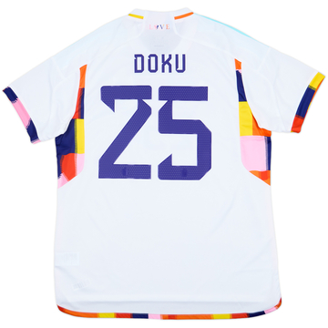 2022-23 Belgium Away Shirt Doku #25 (XL)