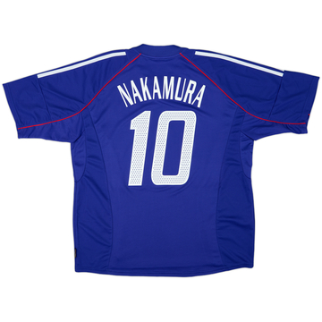 2002-04 Japan Home Shirt Nakamura #10 - 10/10 - (XL)