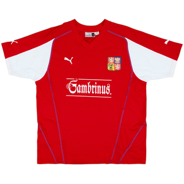 2004-05 Czech Republic Basic Home Shirt - 10/10 - (XL)