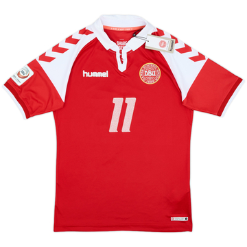 2017 Denmark '1992 Tribute' Anniversary Home Shirt #11 (M)